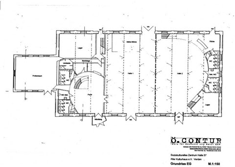 Halle 57 Plan